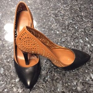 BCBGeneration Black and Brown Shoes